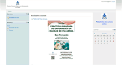 Desktop Screenshot of cursosonlinecoecadiz.com