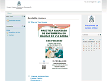 Tablet Screenshot of cursosonlinecoecadiz.com